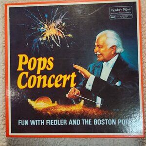 Reader's Digest Pops Concert Fun With Fiedler And The Boston Pops 8LP Box Set